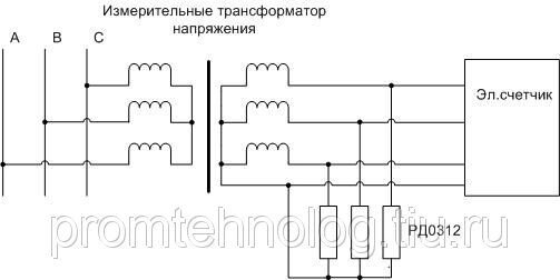 Догрузочный резистор РД0312 от компании ООО "ТЕХЦЕНТР" - фото 1