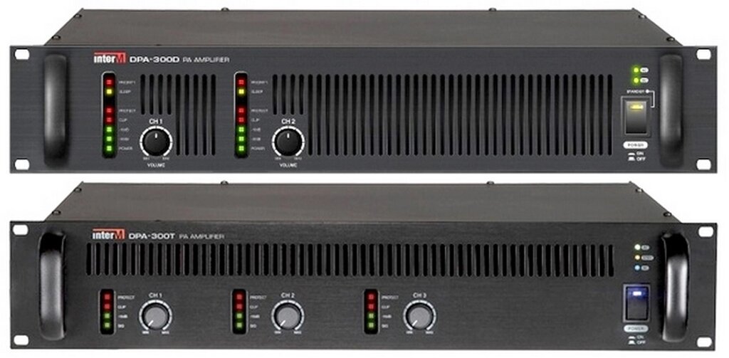 Двухканальный трансляционный цифровой усилитель мощности DPA-300D от компании ООО "ТЕХЦЕНТР" - фото 1