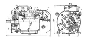 Электродвигатель асинхронный АОМ, АОМ-355S-4У1