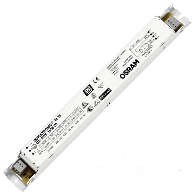 ЭПРА Osram QT-FIT8 1x58-70 для люминесцентных ламп T8 от компании ООО "ТЕХЦЕНТР" - фото 1