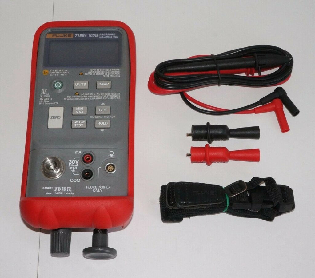 FLUKE 718Ex 300G - искробезопасный калибратор датчиков давления (Fluke718 Ex 300 G) от компании ООО "ТЕХЦЕНТР" - фото 1