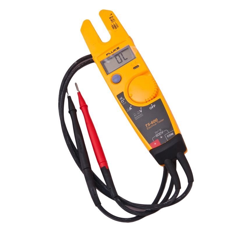 FLUKE T5-600 - комбинированный универсальный тестер/токовые клещи от компании ООО "ТЕХЦЕНТР" - фото 1