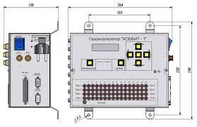 Газоанализатор двуокиси серы с цифровой индикацией  Хоббит-Т-SO2 от компании ООО "ТЕХЦЕНТР" - фото 1