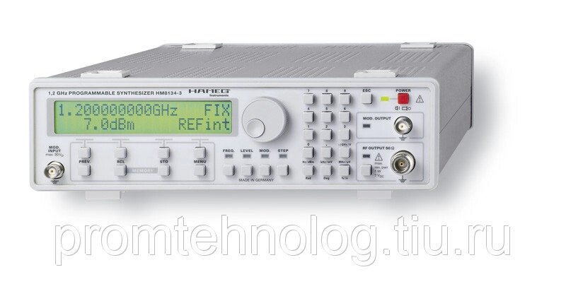 Генератор-синтезатор частот от 1Гц до 1.2ГГц HM8134-3 ВЧ от компании ООО "ТЕХЦЕНТР" - фото 1