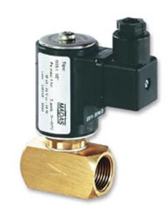 Клапан автоматический нормально - закрытый для газойля Madas M15-1, DN10 AO01 008, 0,4 МПа, резьба
