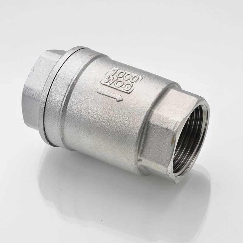 Клапан обратный муфтовый нержавеющий AISI 304 DN25 (33.7 мм) от компании ООО "ТЕХЦЕНТР" - фото 1