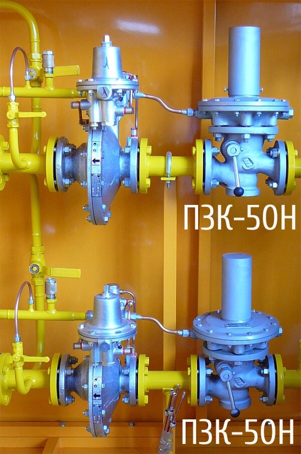 Клапан предохранительный запорный газовый ПЗК-50Н от компании ООО "ТЕХЦЕНТР" - фото 1