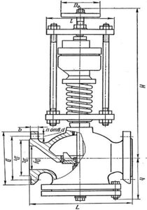Клапан регулирующий 21ч5бк