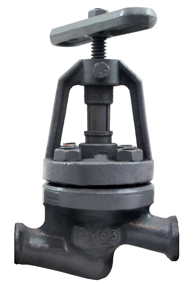 Клапан (вентиль) запорный стальной под приварку Ру 63 Ду 15 15с52нж11 от компании ООО "ТЕХЦЕНТР" - фото 1