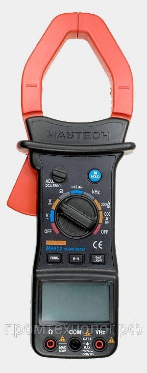 Клещи токоизмерительные постоянного тока Mastech (M 9912) от компании ООО "ТЕХЦЕНТР" - фото 1
