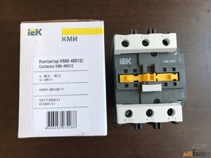 Контактор кми-48012 80а 230в/ас3 1но;1нз