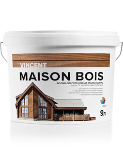 Краска по дереву Maison en bois