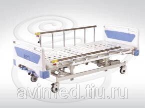 Кровать медицинская функциональная механическая  A-6 от компании ООО "ТЕХЦЕНТР" - фото 1