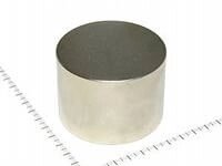 Магнит цилиндр до 0.51 кг (покрытие Ni) C 4х5, N35H от компании ООО "ТЕХЦЕНТР" - фото 1