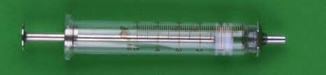 Микрошприц М-1Н (с направляющей, вклеенная игла) от компании ООО "ТЕХЦЕНТР" - фото 1
