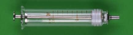 Микрошприц МШ-10 (с направляющей, вклеенная игла (2 шт./уп.) от компании ООО "ТЕХЦЕНТР" - фото 1