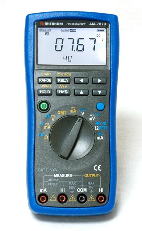 Мультиметр-калибратор процессов АМ-7079 от компании ООО "ТЕХЦЕНТР" - фото 1
