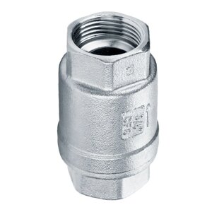 Обратный клапан муфтовый прямой DN20 (3/4), AISI 304