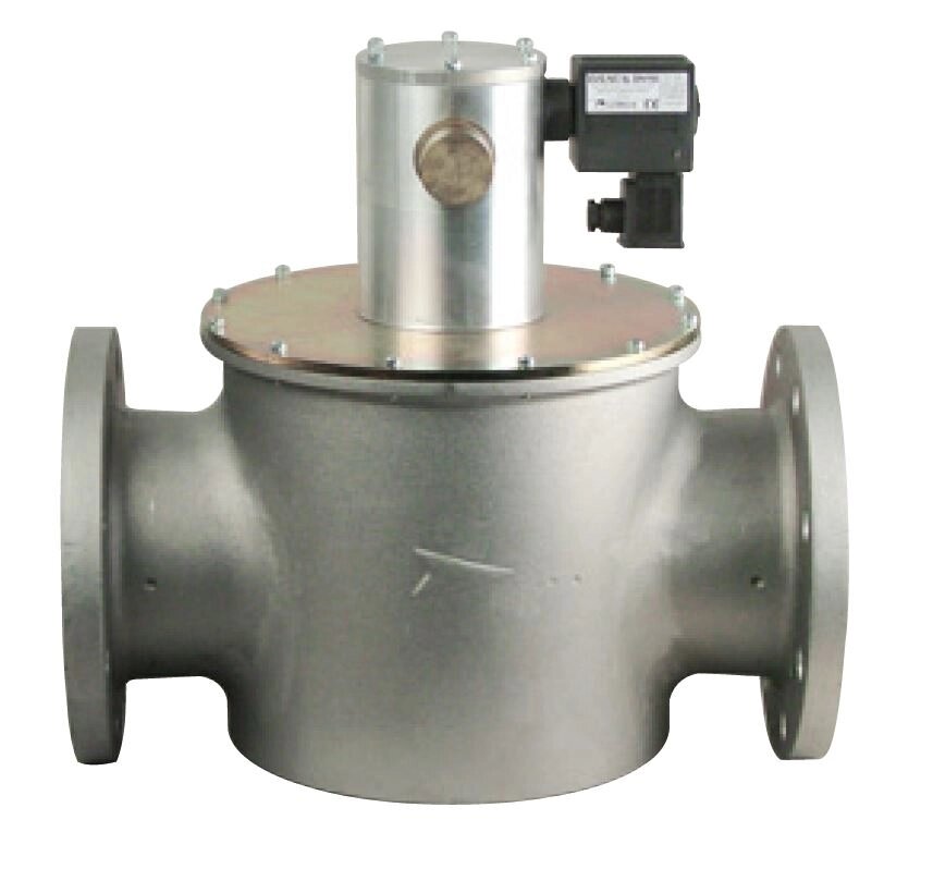 Отсечной электромагнитный клапан Seitron EVGNA0LDN100 (фланец) для газа с ручным взводом от компании ООО "ТЕХЦЕНТР" - фото 1
