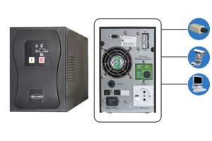 Источник бесперебойного питания для ОПС, CCTV, СКУД. SKAT-UPS1000