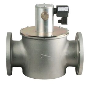 Отсечной электромагнитный клапан Seitron EVGNA0L DN 150 (фланец) для газа с ручным взводом