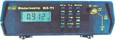 В3-71 - цифровой вольтметр переменного тока (В 3-71) - описание