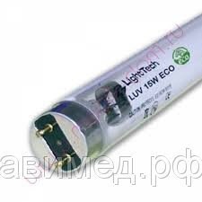 Лампа бактерицидная ультрафиолетового света экологичная LUV 15W ECO (LightTech, США-Венгрия)