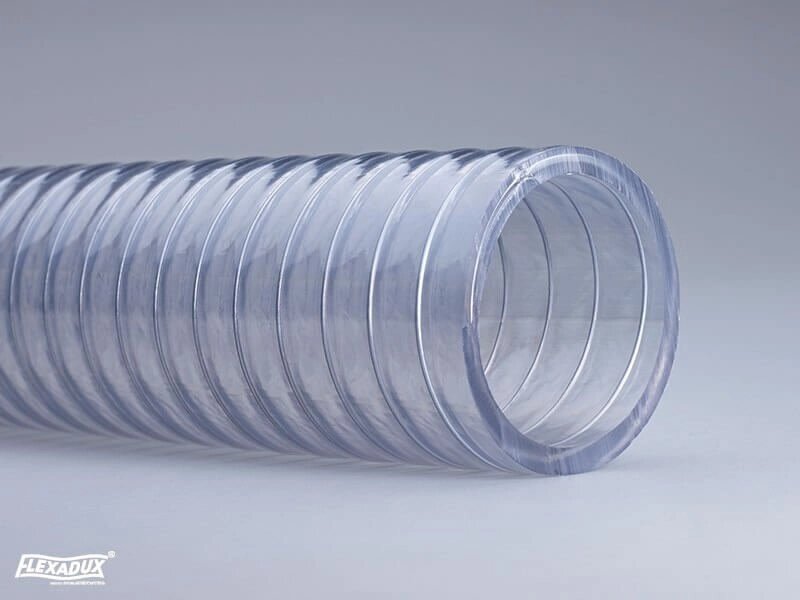 Рукав ПВХ с металлической спиралью напорно-всасывающий, серия Metal-Flex - сравнение