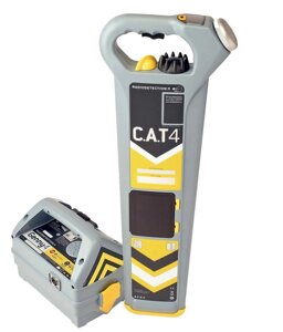 C. A. T. 4+&Genny4 комплект локатора C. A. T. 4+ и генератора Genny4 для поиска кабелей и труб Radiodetectionф