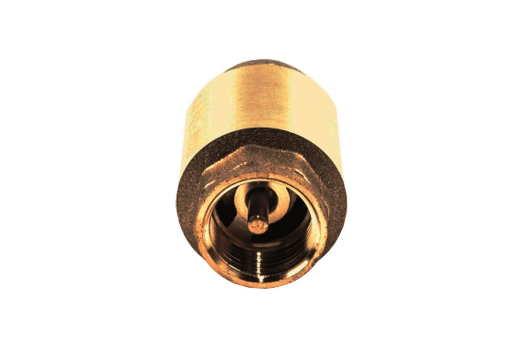 Клапан обратный пружинный латунный Ду 25 тип 503 - опт