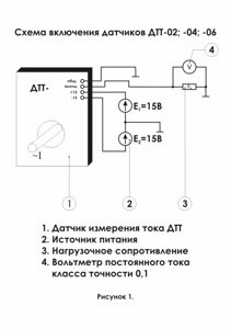 Датчики измерения переменных токов ДТТ-04