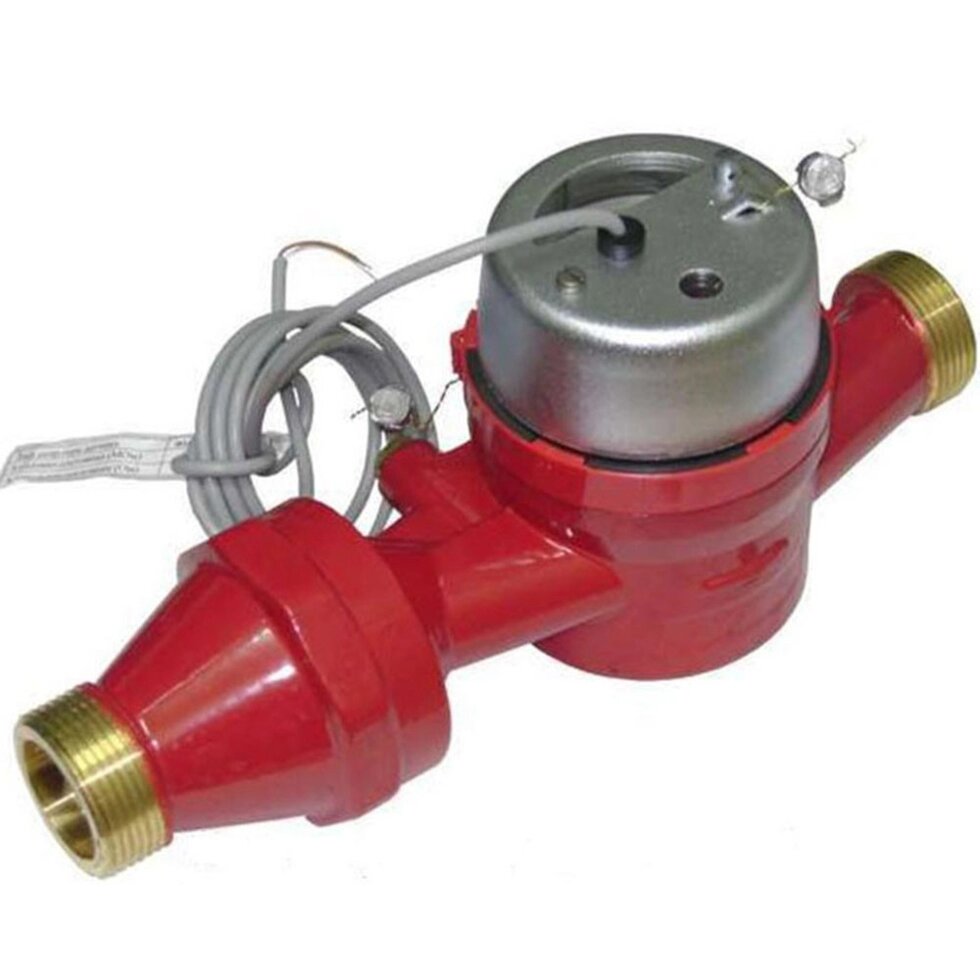 ВСТ-40 счетчик горячей воды крыльчатый резьбовой с импульсным выходом ...