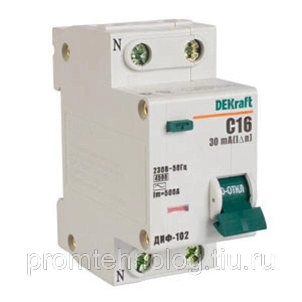 Автоматический выключатель дифференциального тока EASY9 АВДТ 1Р+Н 32А 30мА С АС 4,5кА 230В - отзывы