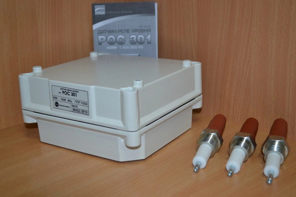 Датчик-реле уровня РОС-200 микропроцессорный - характеристики