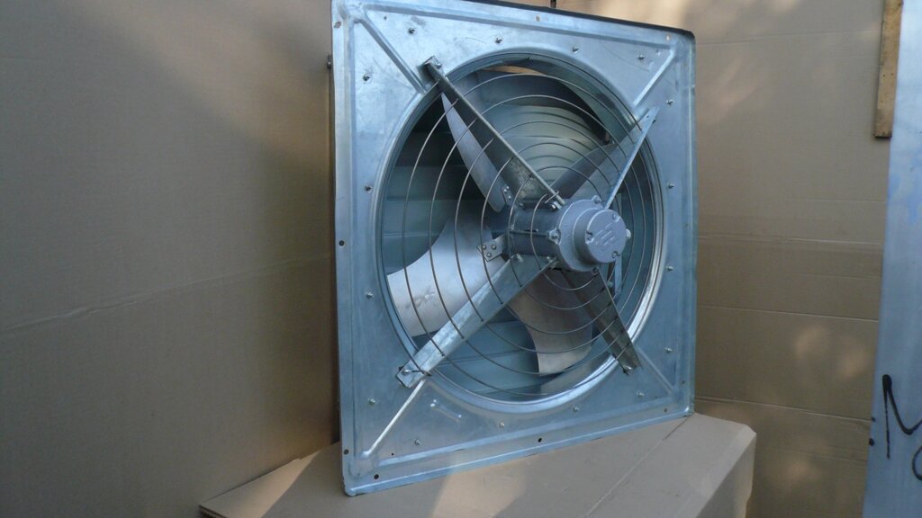 Вентилятор осевой ВО-5,6 &quot;Климат-45&quot;жалюзи) - характеристики