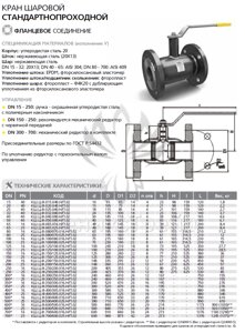 Кран шаровый стальной Ру 16 Ду 150 фланцевый полный проход