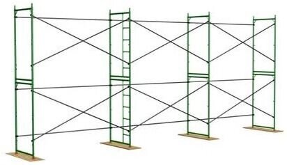 Леса рамные высотой до 60 метров - ЛР 60 - особенности