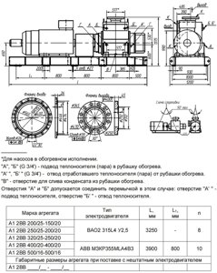 Насос двухвинтовый для воды А1 2ВВ 16/16-16/4 Б-3