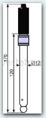 Электрод одноключевой pH 0...12 ЭСК-10603/4