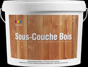 Грунтовка для защиты деревянных изделий - Sous-couche bois
