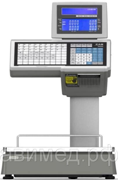 Торговые весы с печатью этикеток CL-5000-15D (TCP/IP) (стандартная этикетка) CAS - интернет магазин