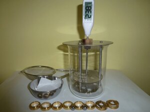 Прибор КИШ (Кольцо и Шар) для контроля температуры размягчения битумов