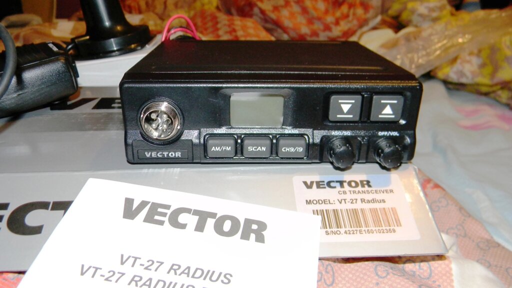 Радиостанция Vector VT-27 Radius от компании ООО "ТЕХЦЕНТР" - фото 1