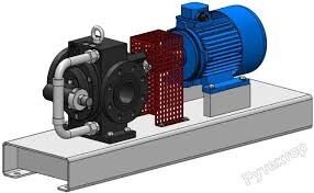 Шестеренные насосы FAM/3 (до +220°С) с 1,5 кВт