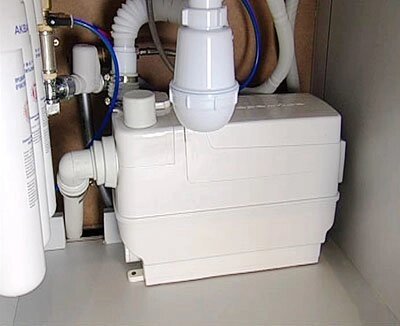 Sololift2 C-3 насос без измельчителя /раковина, посудомоечная машина, душ/ от компании ООО "ТЕХЦЕНТР" - фото 1