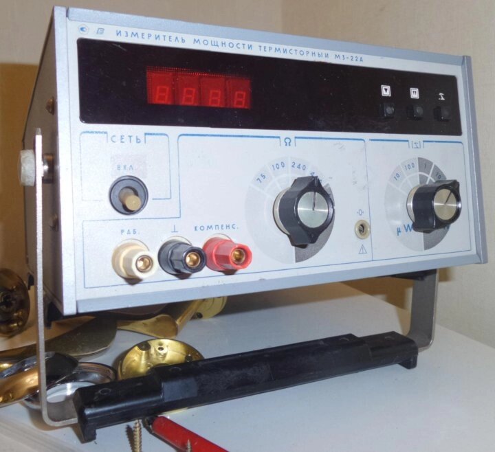 Термисторный ваттметр поглощаемой мощности М3-22 от компании ООО "ТЕХЦЕНТР" - фото 1