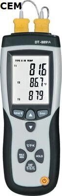 Термоэлектрический термометр CEM DT8891 A от компании ООО "ТЕХЦЕНТР" - фото 1