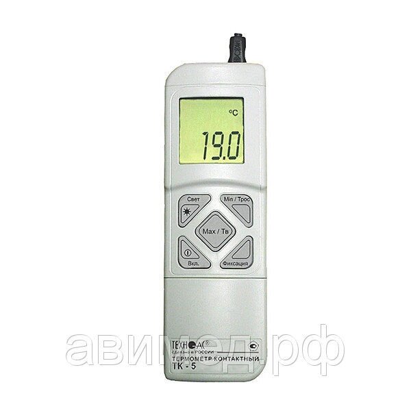 Термометр ТК-5.06 (-100,0...1800,0 °С) от компании ООО "ТЕХЦЕНТР" - фото 1