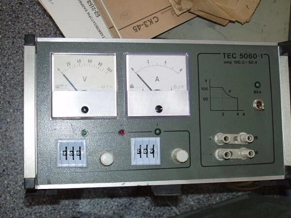 ТЭС-5060 лабораторный стабилизированный источник питания от компании ООО "ТЕХЦЕНТР" - фото 1