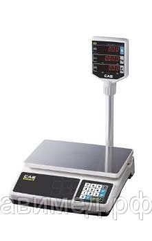 Торговые весы PR-30P LCD CAS от компании ООО "ТЕХЦЕНТР" - фото 1